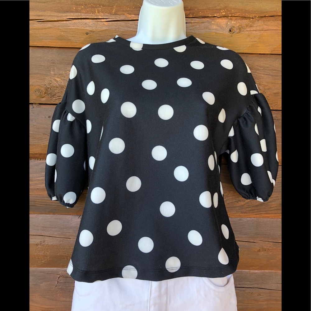 Zane polka dot women’s top. Never worn